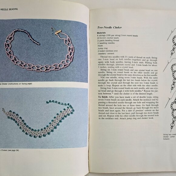 Step By Step Bead Craft 1974 Paperback Golden Press by Judith Glassman - Picture 8 of 14